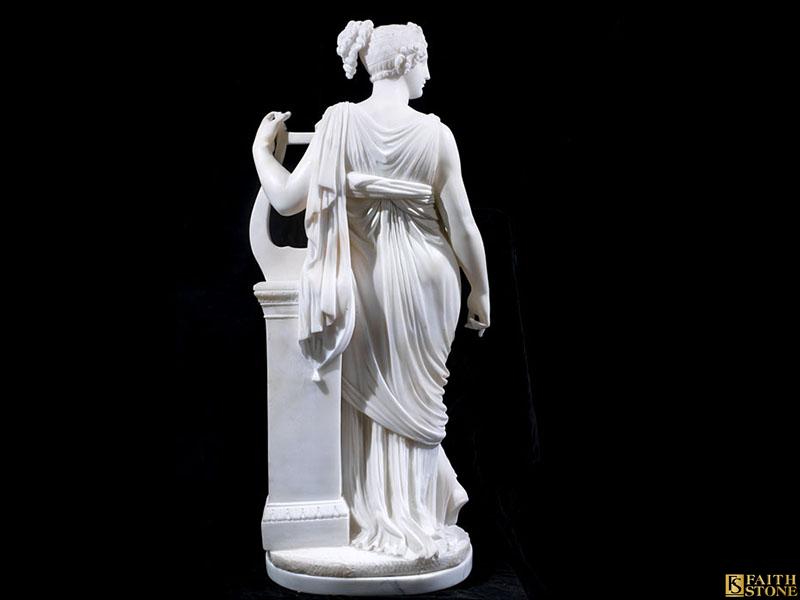 Statua in marmo di Tersicore, dopo Canova