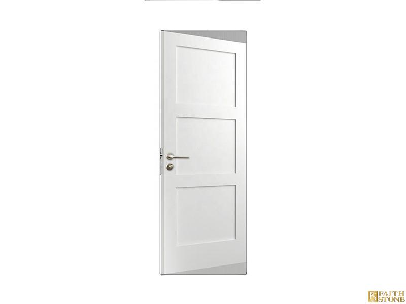 Porta shaker in legno bianco a 3 pannelli