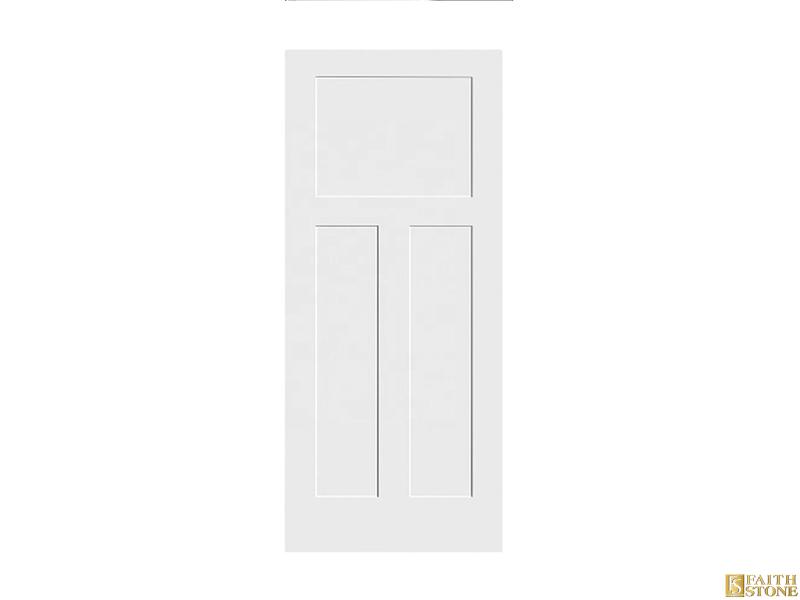 Porta shaker in legno bianco a 3 pannelli